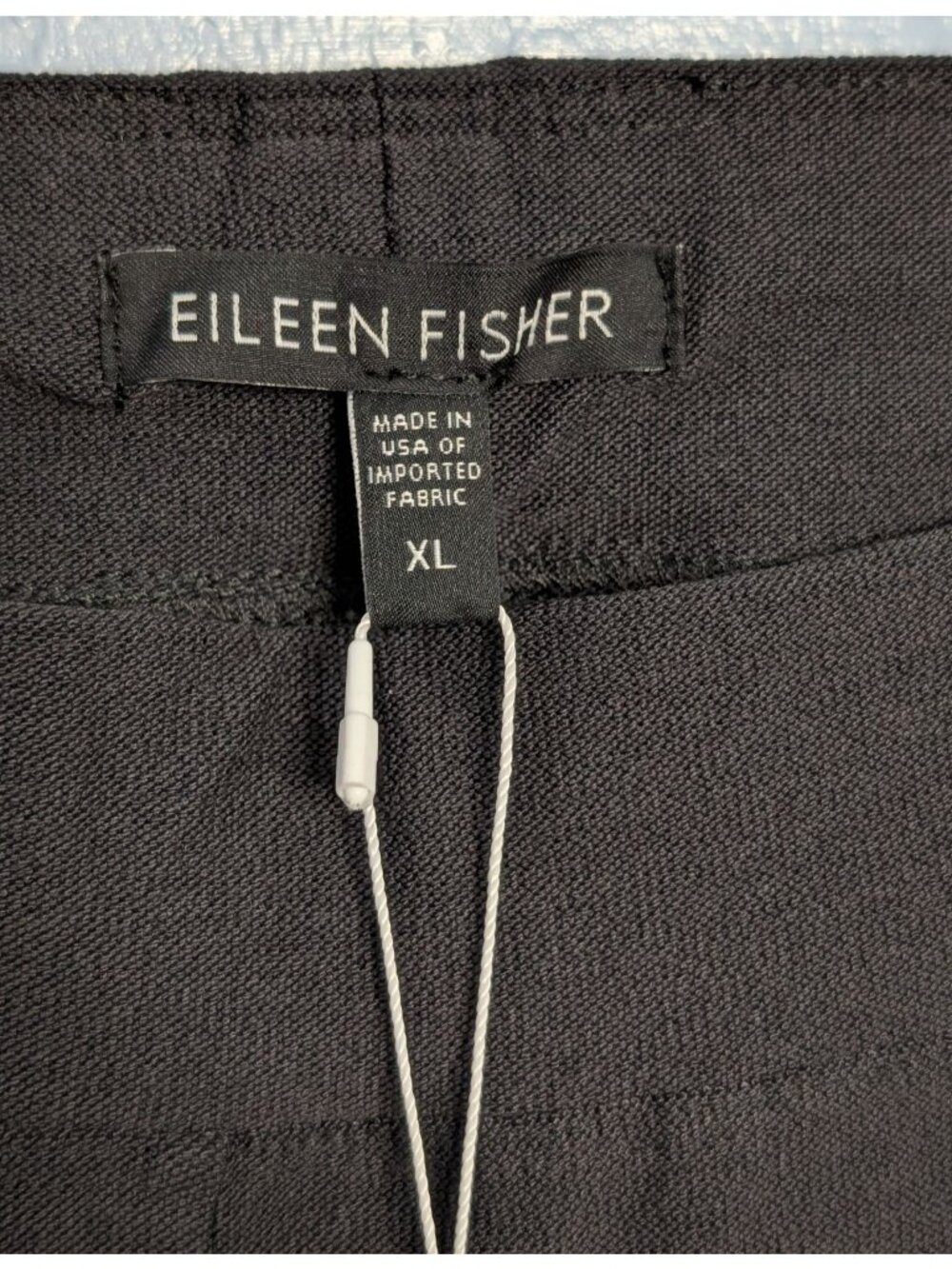 Eileen Fisher Women XL Washable Stretch Crepe Slim Ankle Pants Graphite grey - Picture 3 of 14
